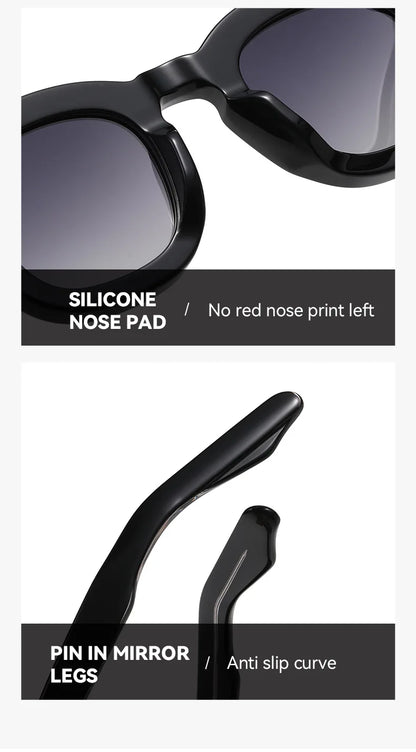 2025 Fashion Retro Handmade Acetate Women Polarized Sunglasses Outdoors UV Protection Men Sunglasses Support Prescription Lenses