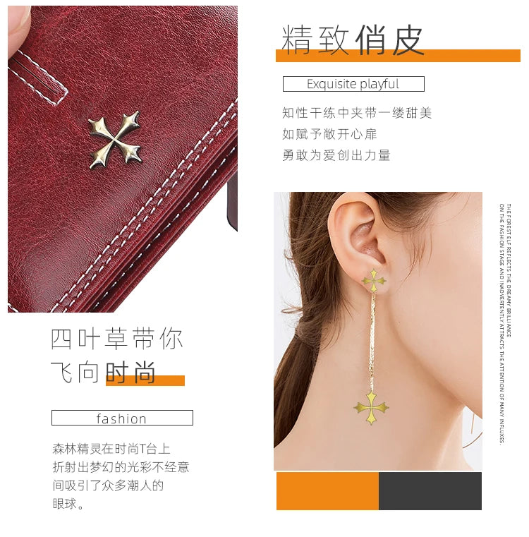 Nouveau Mini Portefeuille Femme Mince Mode Féminine Petits Portefeuilles Fermeture Éclair Cuir PU Qualité Porte-Monnaie Femme Porte-Cartes