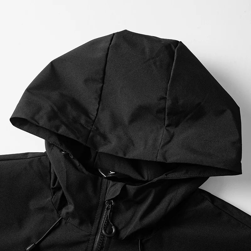 Waterproof Windbreaker Outdoor Sport Windproof Single-Layer Jacket Men Women Hiking Climbing Trekking Rain Coat