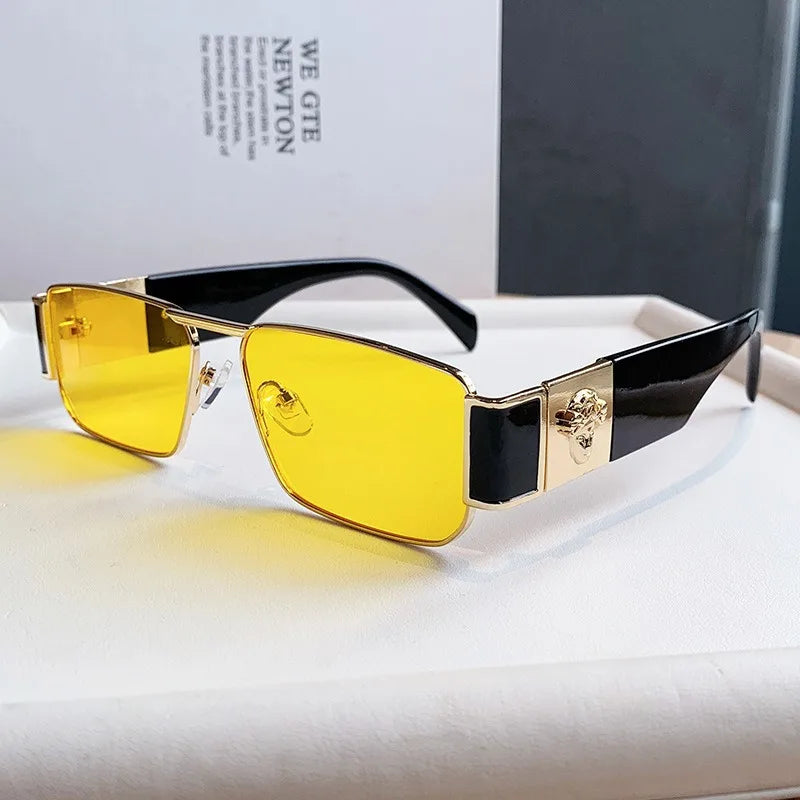 New Fashion Brand Luxury Designer Sunglasses Men Women 2026 Leopard Vintage Elegant Shades Glasses Trendy Travel Top Sunglasses