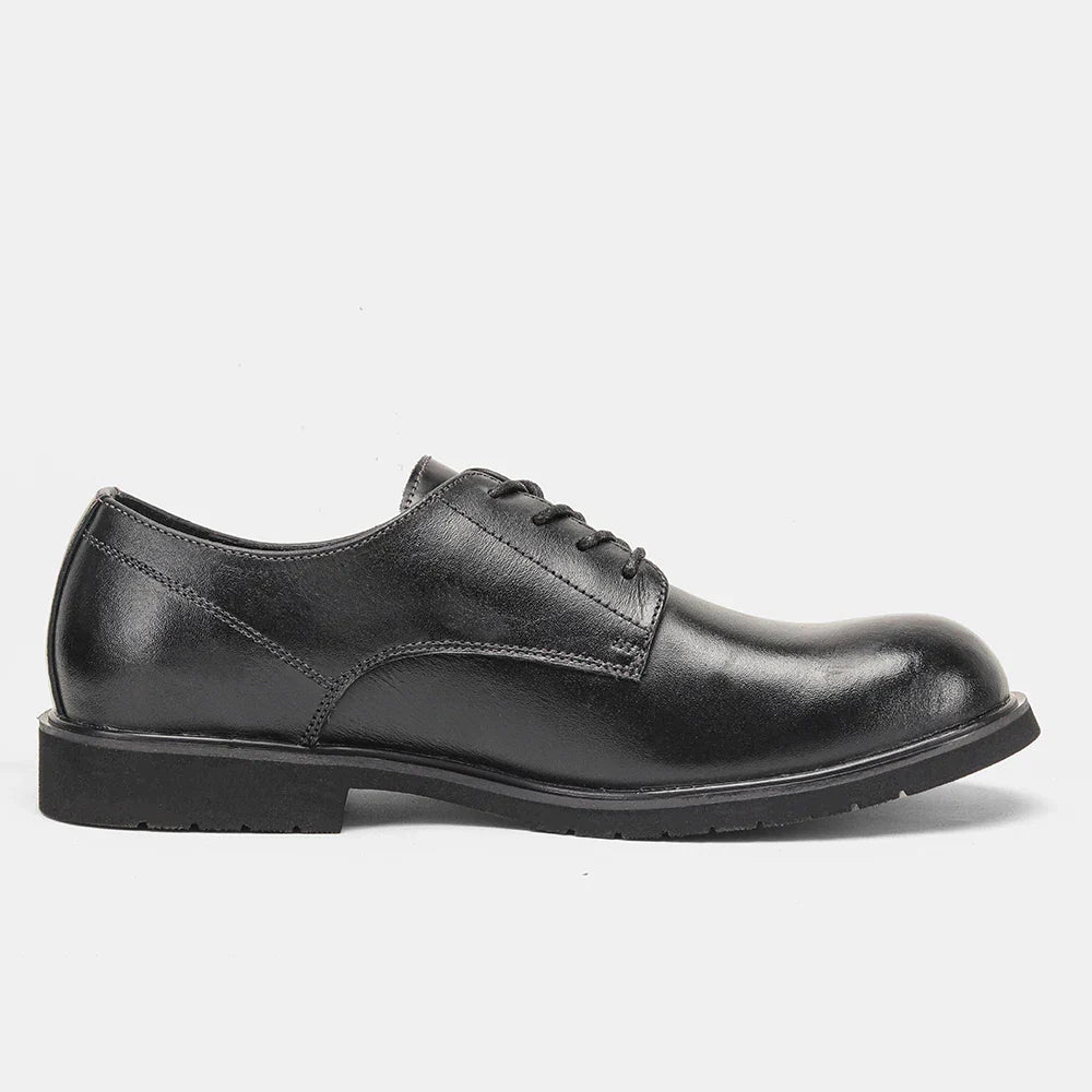 Genuine Leather Men Derby Shoes Ultralight Comfortable fashion Men Casual shoes Black Men Leather Shoes #KD6675
