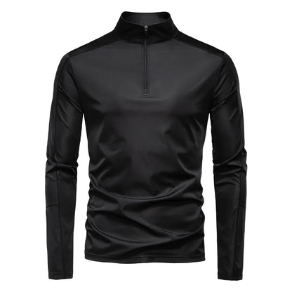 2025 Men's Spring Lightweight Breathable UV Protection Sun Shirt for Outdoor Activities Male T Shirt