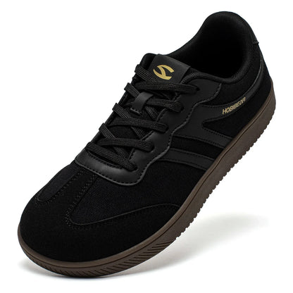 Wide Toe Shoes Mens Womens Minimalist Fabric Sneaker Lace Up Casual Walking Shoes