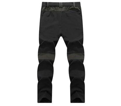 Men Trekking Pants Hiking Snow Autumn Winter Outdoor Soft Shell Thick Cloth Windproof Colorful Warm Camping Trousers