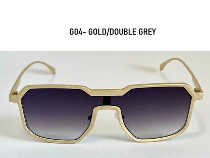 UV400 Protection Sunglass Men Luxury Steampunk Sunglasses Women Trendy One Pieces Fashion Glasses Gafas De Sol Hombre Zonnebril