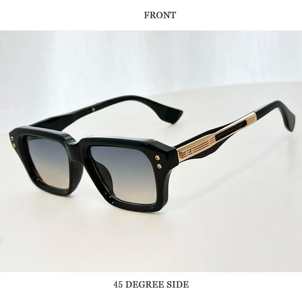 Luxury Sunglass Men Vintage Square Sunglasses Women Trendy 2026 Fashion Glasses  Dropshipping Shades Gafas De Sol Hombre Okulary