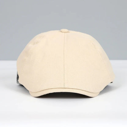 Retro Cotton Peaky Blinders Caps Men Woman Hats Berets British Western Style Ivy Cap Classic Winter Vintage Linen Beret Flat Cap