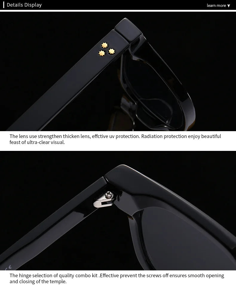 2026 Luxury Square Men Wmen Sunglasses Fashion Gradient Driving Shades Eyewear Vintage Green Trendy Rivets Sun Glasses UV400