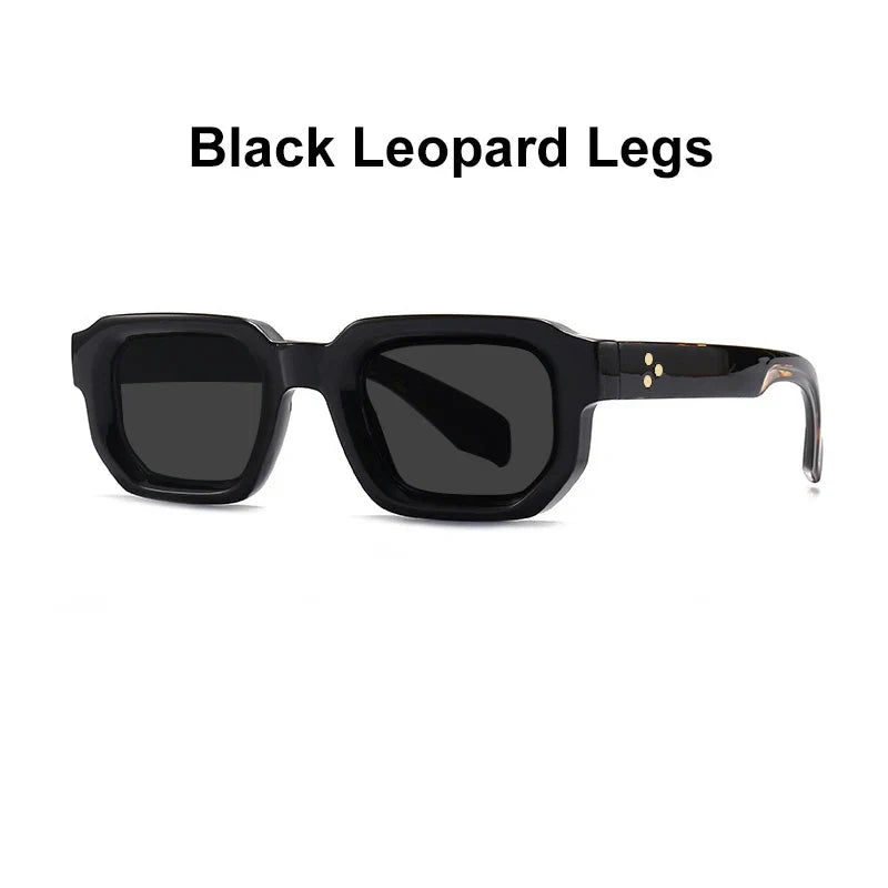 New Myopia Sunglasses Narrow Frame Women Luxury Brand Design Trendy Sunglass for Men Charm Retro Square Glasses UV400