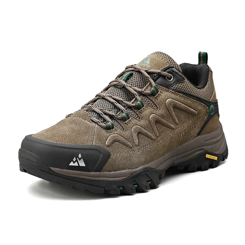 Leather Men Shoes for Men's Casual Shoes Fashion Waterproof Winter Luxury Designer Brand Work Boots Man Non-slip Sneakers