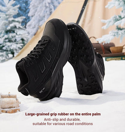 Men Running Shoes New Plus Velvet Warm Non-Slip Comfort Elastic Mountaineering Jogging Male Sneakers 672442230B