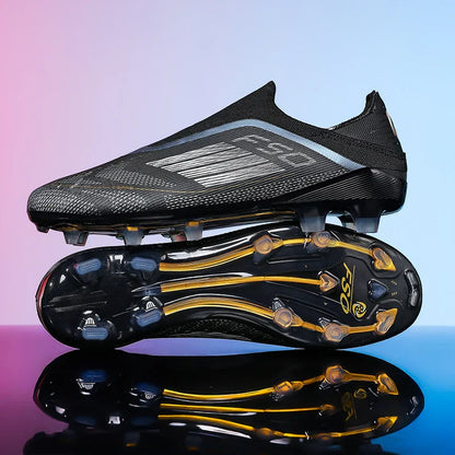 New Men's Soccer Shoes Sport Ultralight Football Boots Turf Comfortable Fg Grass Cleats Futsal Non Slip Outdoor Adult Non-Slip