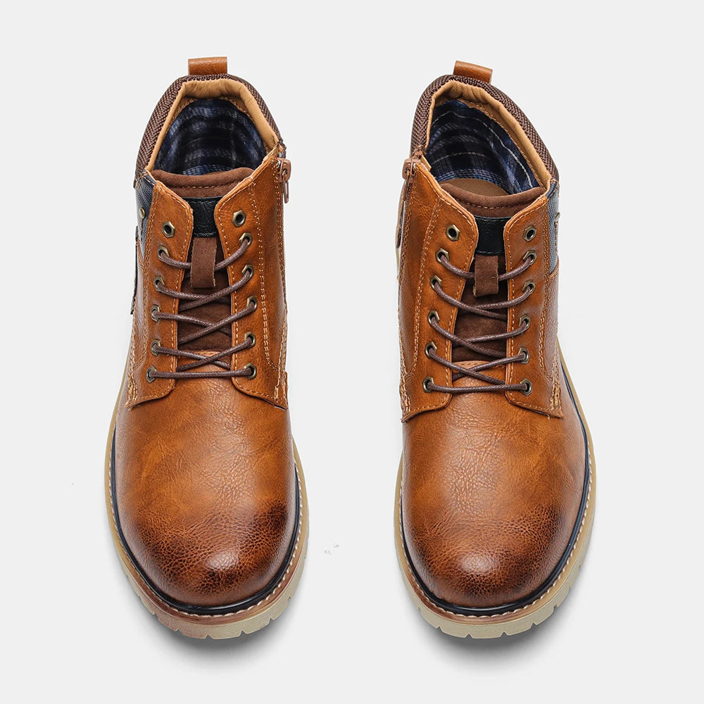 Comfortable Non-Slip Men's Boots New Spring Men Ankle Boots