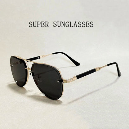 Oval Sunglasses Women Trendy Vintage Fashion Glasses Designer Sunglasses For Men Luxury Shades Dropshipping Gafas De Sol Hombre