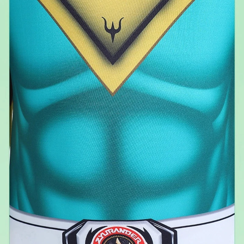 Kids Superhero Cosplay Power Samurai Sentai Shinkenger Rangers Costume Halloween Carnival Birthday Party Jumpsuit Zentai Suit