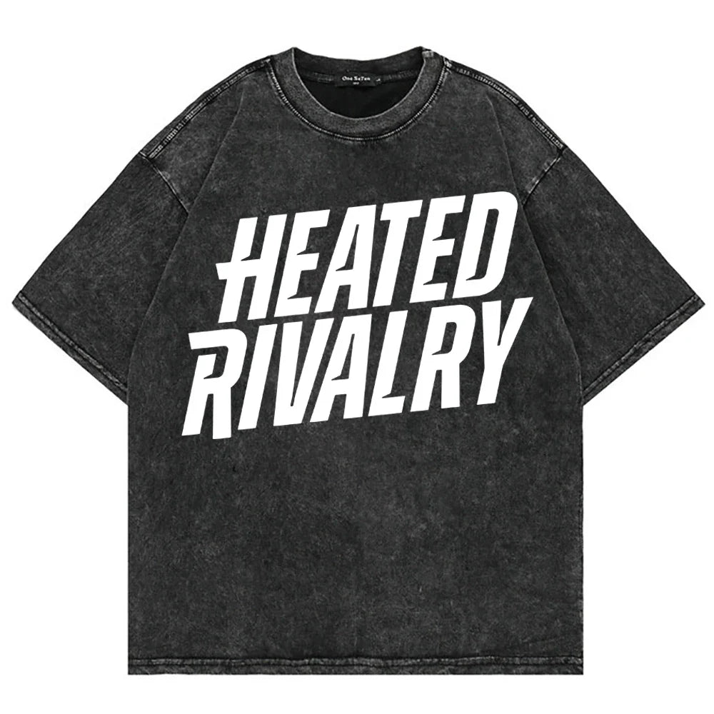 100% Cotton Vintage Washed Heated Rivalry Ilya Rozanov 81 Boston Raiders T Shirt Men Scott Hunter Shane Hollander Acid Wash Tees