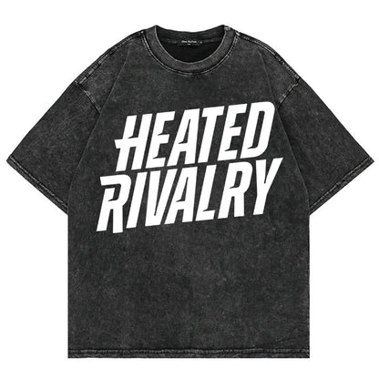 100% Cotton Vintage Washed Heated Rivalry Ilya Rozanov 81 Boston Raiders T Shirt Men Scott Hunter Shane Hollander Acid Wash Tees
