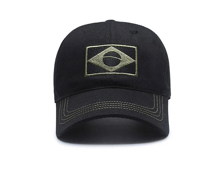 Outdoor Sports Baseball Cap Men'S Camouflage Cap, Middle And Young Men'S Casual Sun Protection Hat Brazilian Hat