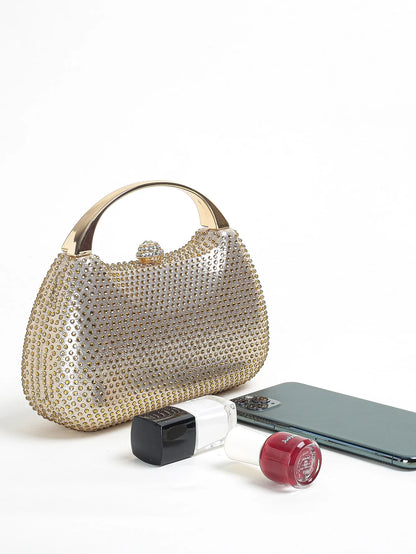 Mini Hot Diamond Shell Box Handy Dinner Bag