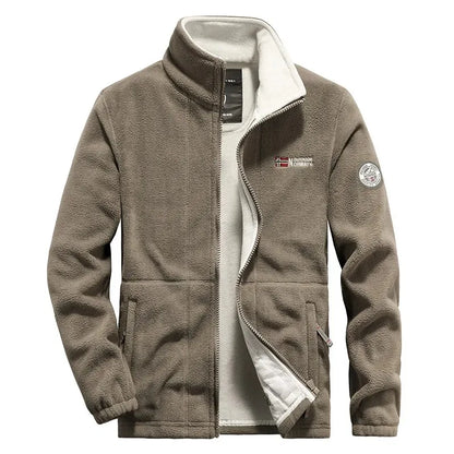 2025 New Outdoors Polar Fleece Jacket Men Winter Thermal Fleece Tactical Sport Coat Militar Softshell Hiking Outdoor Army Jacket