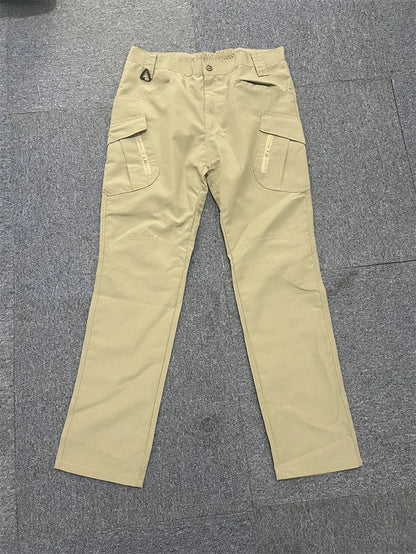 Asian Size Men City Pants Cargo Trousers Multi-pocket Waterproof Wear-resistant Casual Training Overalls Clothing