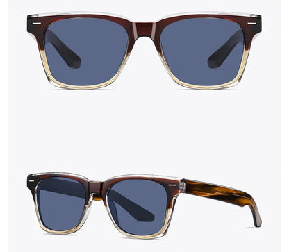 2026 New Fashion square polarized Unisex Sunglasses men women acetate Frame uv400 Sun Glasses