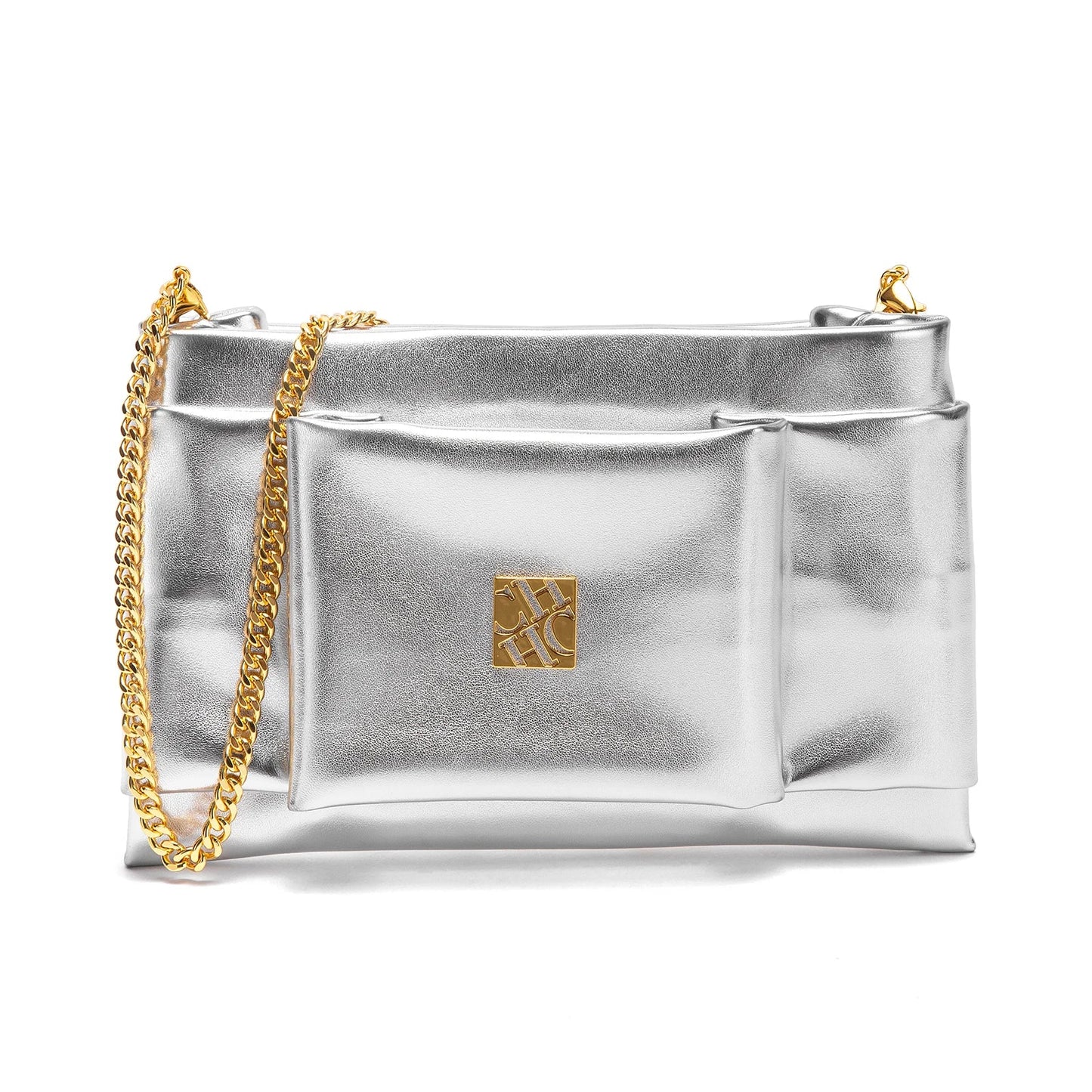 Women's Shoulder Bag New Simple Black Detachable Dual purpose Chain Bag Business Wallet