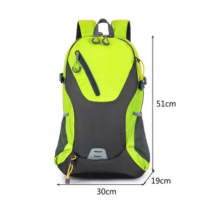Men Sports Backpack Women Outdoor Travel Backpack Waterproof Motorcycle Backpack Hiking Lightweight Trekking Fishing Duffel Bag