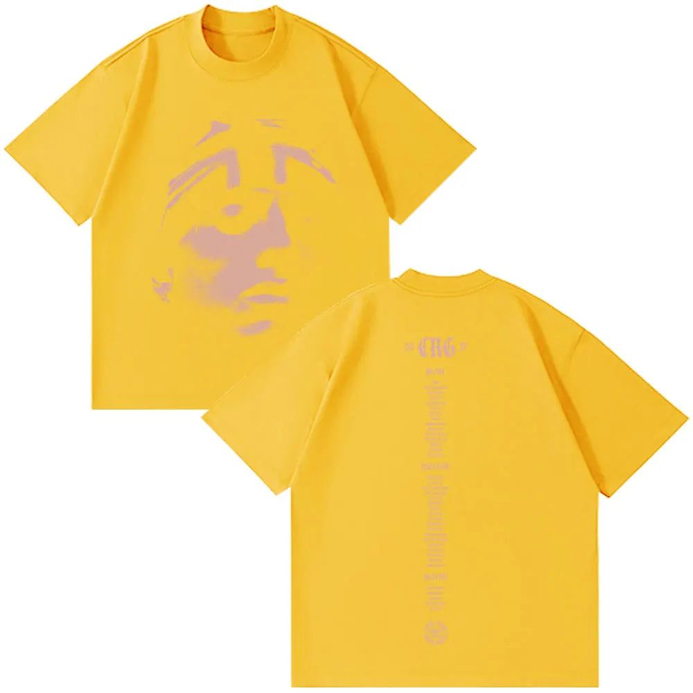 Rapper Central Cee CAN'T RUSH GREATNESS World Tour 2025 T-shirt Men Women Fashion Hip Hop Short Sleeve Oversized T Shirts Tops