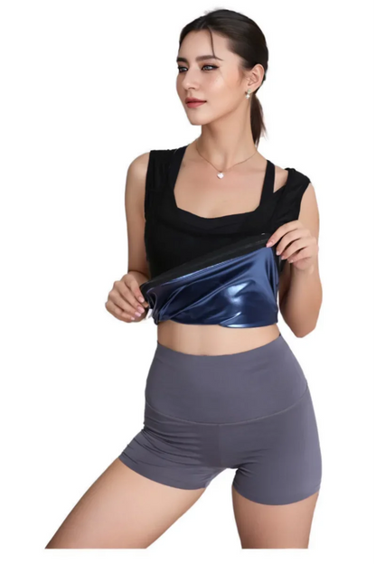 Suit for Women Body Shaper Heat Trapping Vest  Weight Loss Workout Shirt Tank Top Slimming Women Shapwear Training
