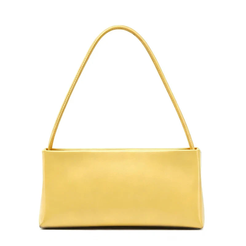 Green Luxury Designer Handbag Fashion Women Leather High Sense Shoulder Bag Ladies Underarm Bag Cross Body Sac De Femme
