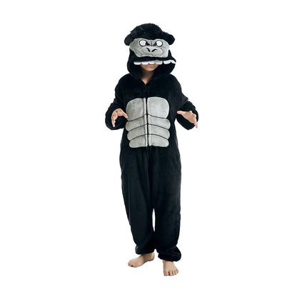 Cartoon Kigurumi For Kids Animal Onesies Children Pyjamas Halloween Cosplay Costumes
