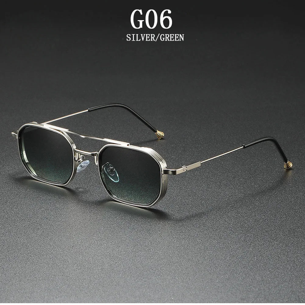 2025 Square Sunglasses Women Trendy Vintage Steampunk Sunglass Men Luxe Fashion Glasses Gafas De Sol Hombre Lunette Soleil Femme