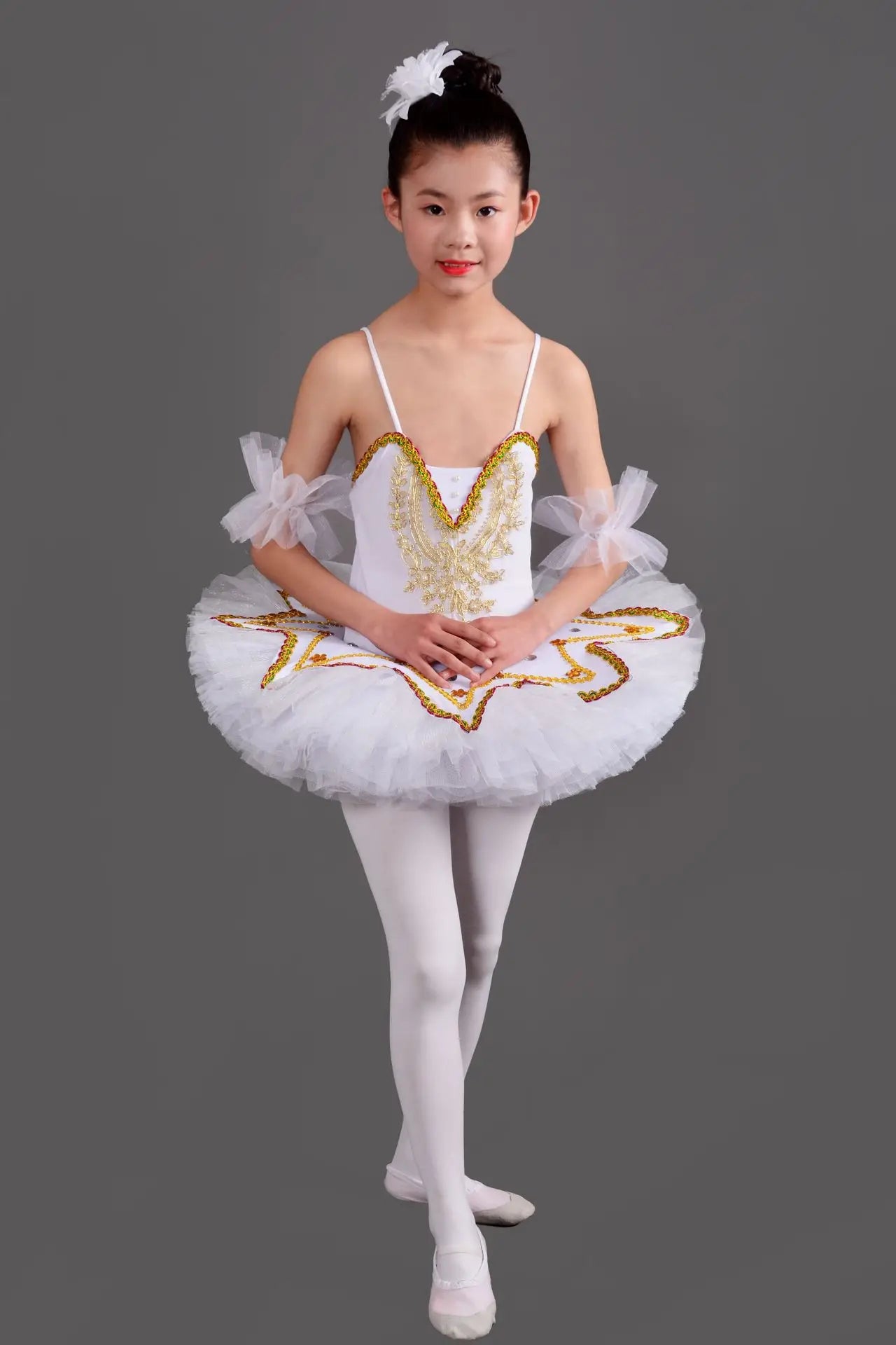 Summer Ballet Dresses Kids Outfit Dance Costumes Girls Clothes Vestidos Ballerine Girl Dress Tutu Ballet Leotards Children's Day