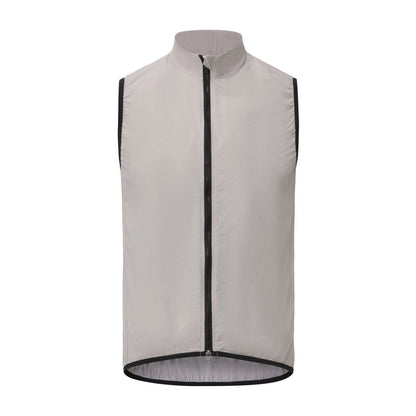 New Men's Cycling Vest Windproof Waterproof Cycling Coat Sleeveless Bicycle Bike Vest Cycling Clothing Ultra-light and