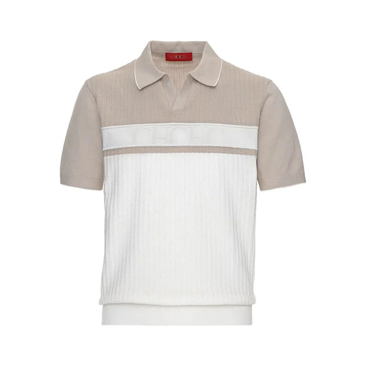 Summer Men's Polo Clothing Luxury T Shirt Casual Short Sleeve Drapped Loose Basic Splice Shirt Popular Knitwear