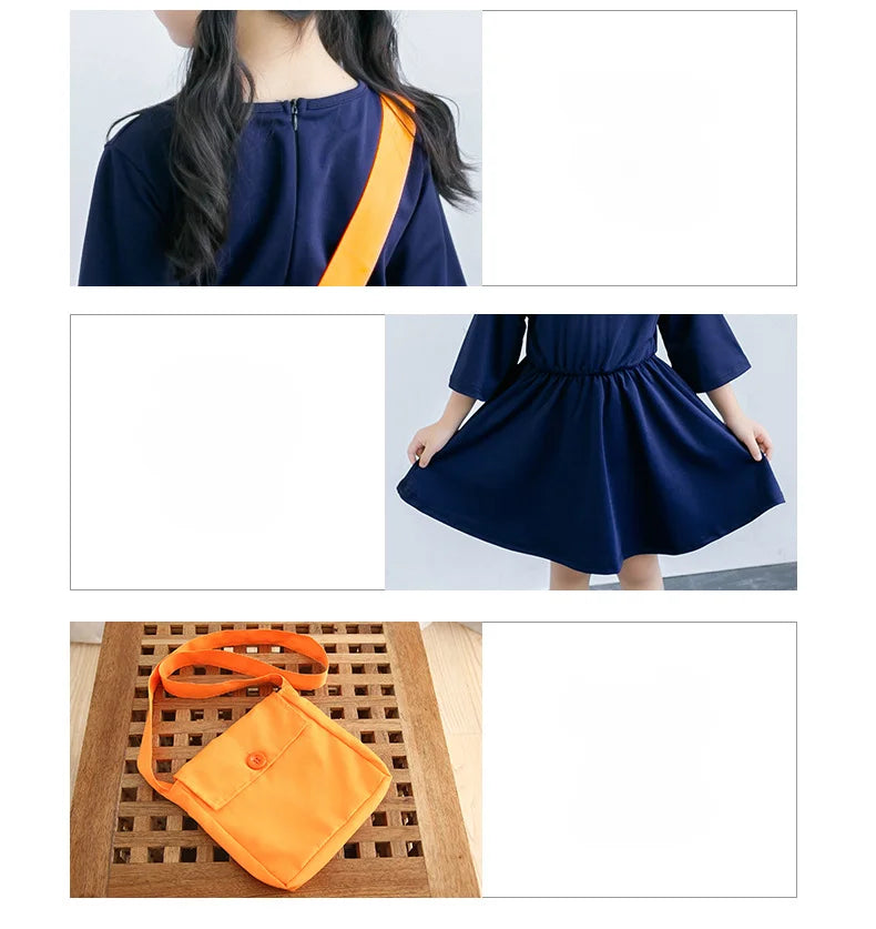 Halloween boy and girl costumes witch costumes Hayao Miyazaki Kiki costumes Halloween party role-playing costumes