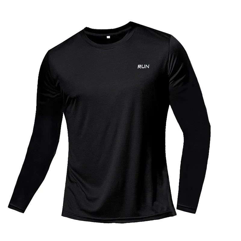 Men's UPF 50+ Sun Protection Shirts Long Sleeve UV Swim Shirt Fishing Hiking Running Rash Guard Quick Dry Lightweight