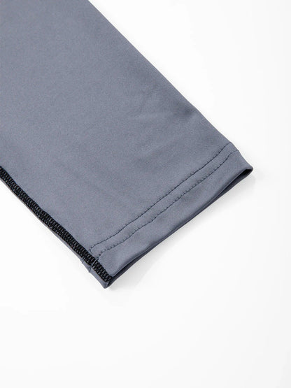 Men's Running T Shirt Quick Dry Shirt Yoga Training Compression Sports Tops Long Sleeve Solid Running Sweatshirt T-Shirts