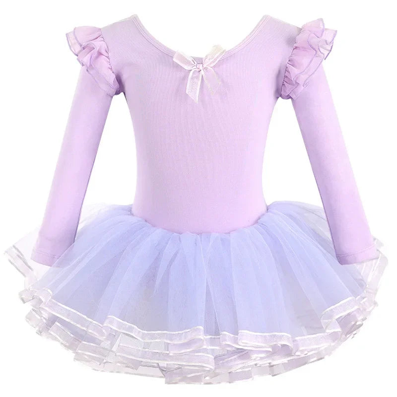 Summer Dance Costume Outfits Girls Dresses Ballerine Kids Clothes Casual Ballet Girl Dress Vestidos Children's Ballet Leotard