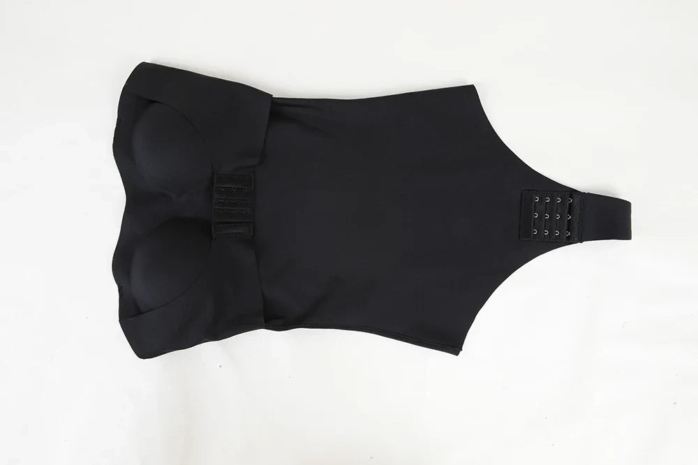 Strapless Thong Bodysuits 4XL Women Belly Control Full Body Shaper Push Up Breast Underwear Plus Size Women's Clothing