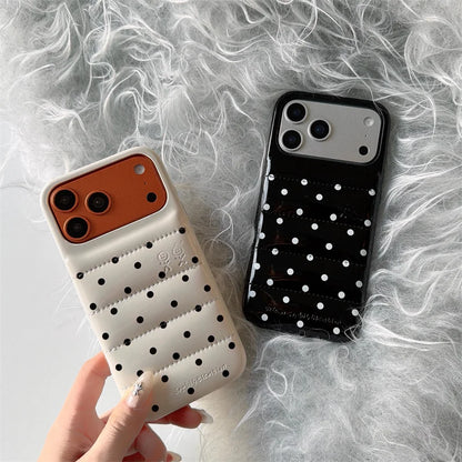 Luxury Silver Leather Love Heart Phone Case For iPhone 17 Pro 16 15 14 Pro Max Back Cover with Hand Strap Shockproof Cute Cases