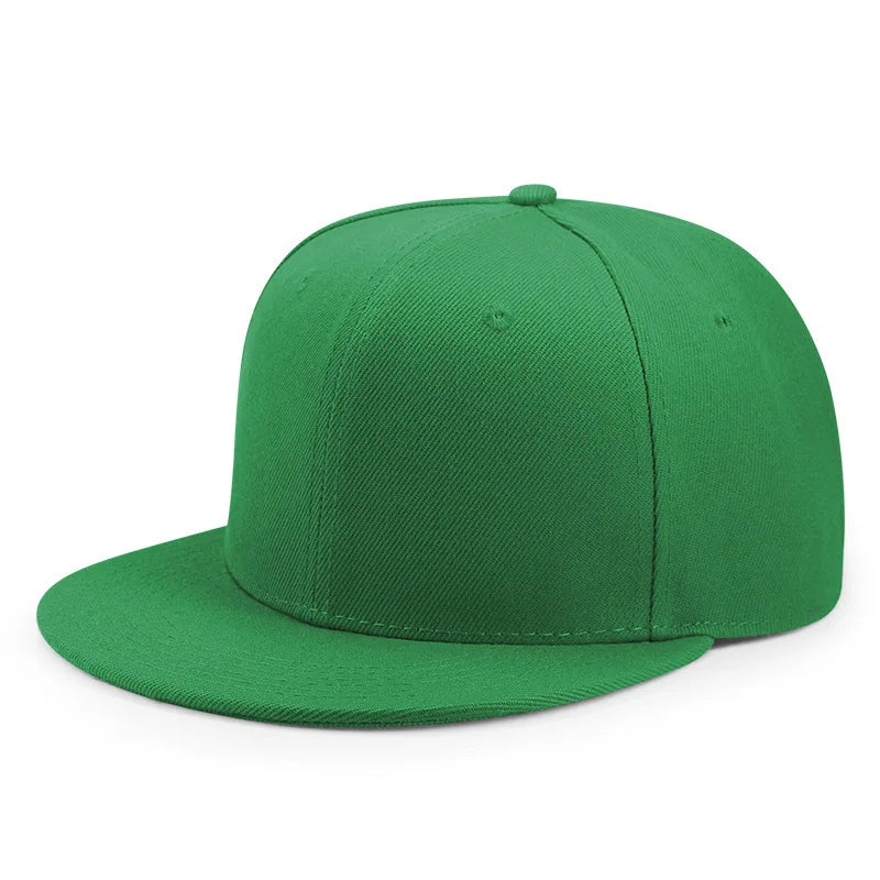 New Hot Sale Cap Plain Snapback Hat High Quality Adult Hip Hop Baseball Cap Men Women Outdoor Leisure Baseball Hat