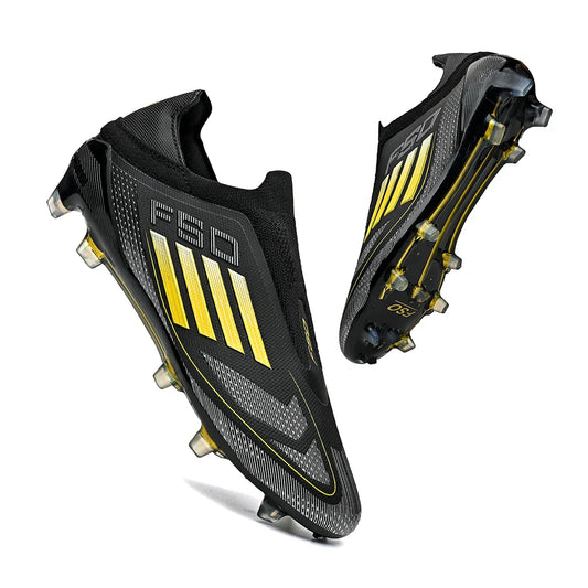 Adult men's breathable football shoes with long studs, wear-resistant and anti slip, are essential for fans