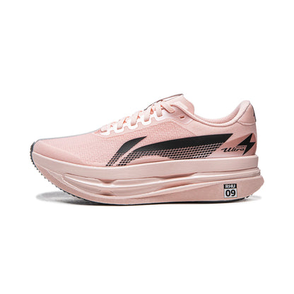 Women's RED HARE 9 ULTRA Racing Running Shoes SUPER BOOM Cushion BOOM FIBER Breathable LiNing Training Sneakers ARPW008