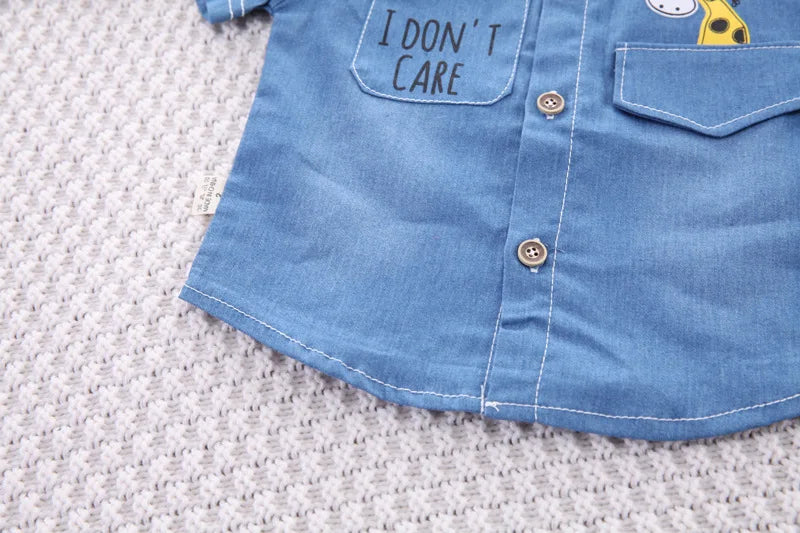 New Summer Baby Boys Clothes Suit Children Fashion Shirt Shorts 2Pcs/Sets Kids Clothing Toddler Casual Costume Infant Tracksuits