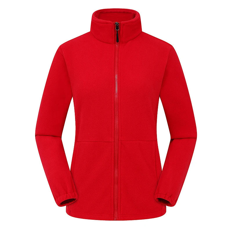 Winter Polar Fleece Jackets Women Windproof Thermal Soft Shell Jacket Outdoor Hiking Camping Skiing Climbing Warm Coat