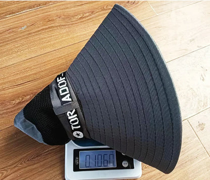 Summer Large Sun Hat Men Women Breathable Fishing Caps Sun UV Protection Mesh Fisherman Hat Hiking Outdoor Beach Cap