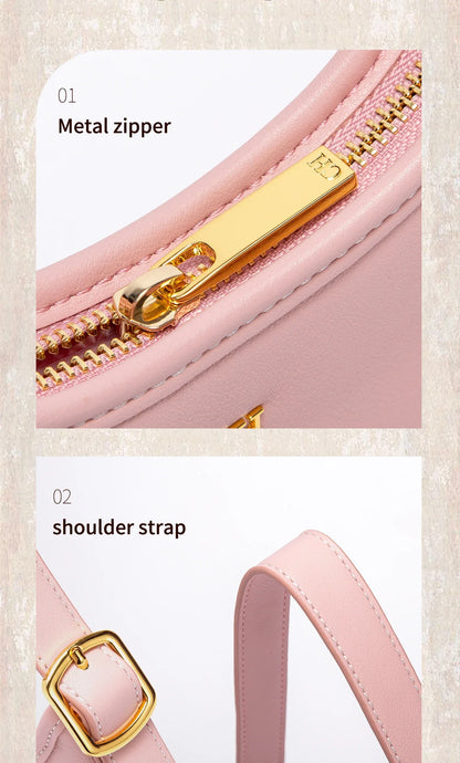 Fashion Classic Luxury Women's New Shoulder Bag Solid Color Versatile Business Commuter Women's Handbag