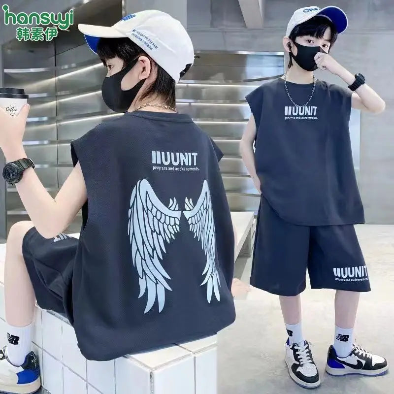 Sports Two-piece Set Children From 4 Years Old Suit for Kids Boys Casual Clothes Children's Boy's Clothing 10 14 Fashion 8 Boy´s